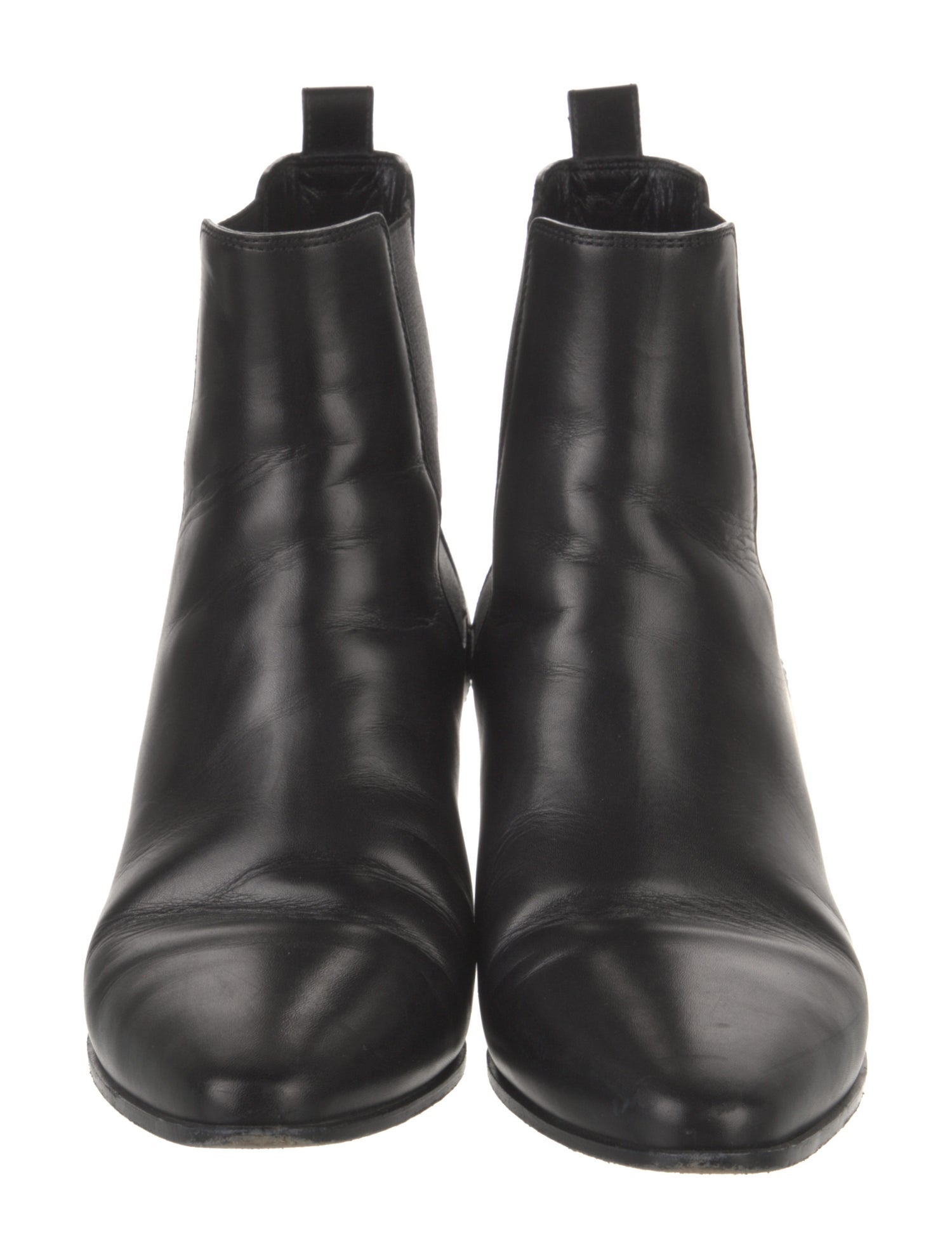 Saint Laurent Leather Chelsea Boots